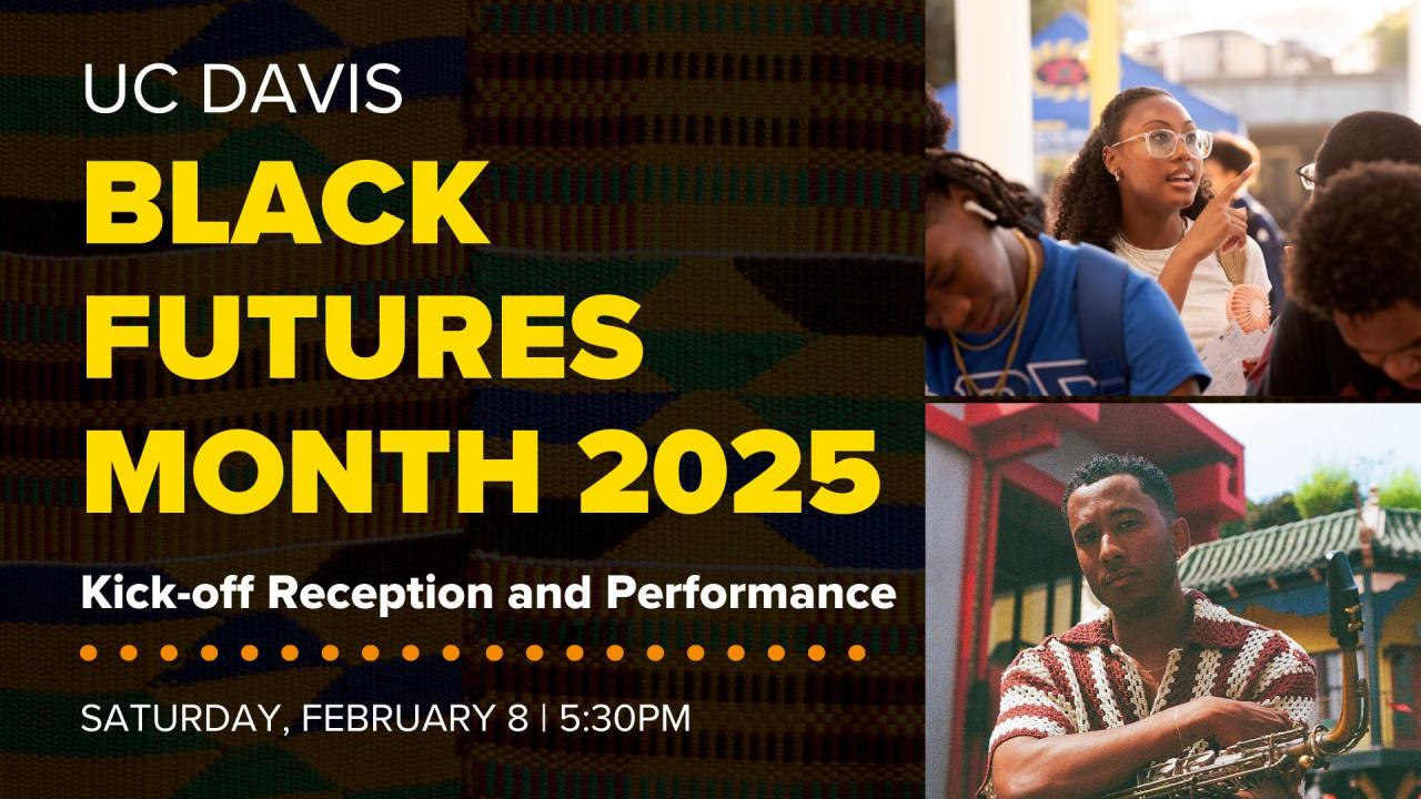 Black futures month flyer