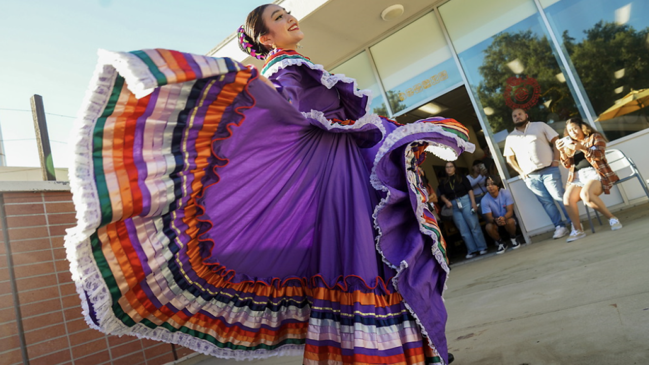 A ballet folklorico dance