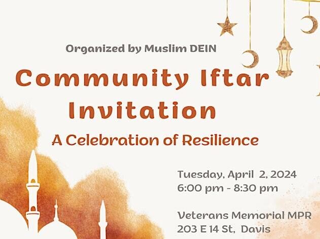 Invitation to Community Iftar Event
